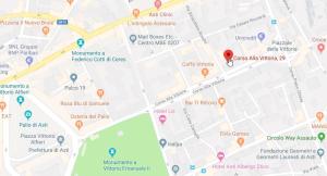 un mapa de la ciudad de Windsor in ontario en ASTI centro, appartamento MANUELA, en Asti