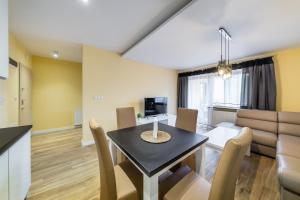 Televízia a/alebo spoločenská miestnosť v ubytovaní Apartament Rakowicka 14 Deluxe Old Town WAWELOFTS