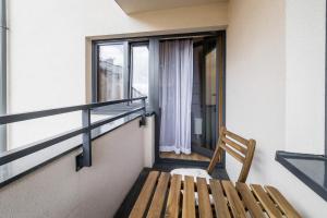 Balkón alebo terasa v ubytovaní Apartament Rakowicka 14 Deluxe Old Town WAWELOFTS