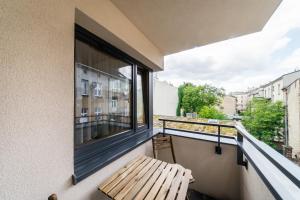 Balkón alebo terasa v ubytovaní Apartament Rakowicka 14 Deluxe Old Town WAWELOFTS