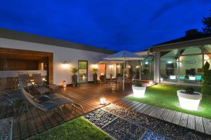 Zahrada ubytování Landhotel Schnuck