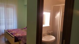 Koupelna v ubytování Villa Erry