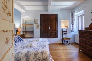 Posteľ alebo postele v izbe v ubytovaní Casa di Leo with pool