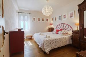 Posteľ alebo postele v izbe v ubytovaní Casa di Leo with pool