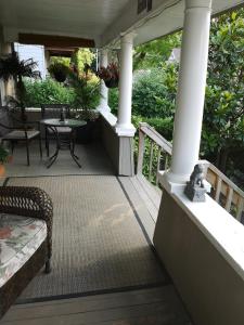 A balcony or terrace at Your Oasis in Niagara Falls Canada