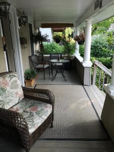 A balcony or terrace at Your Oasis in Niagara Falls Canada