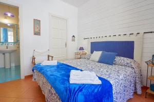 Postel nebo postele na pokoji v ubytování Villa Gabry