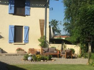 Zahrada ubytování Michouat Chambre D'Hotes