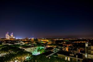 Nespecifikovaný výhled na destinaci Lido di Jesolo nebo výhled na město při pohledu z hotelu