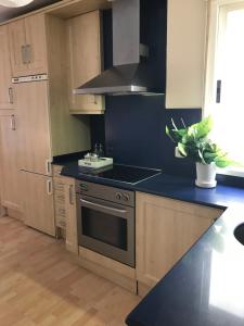 A kitchen or kitchenette at Apartamentos Logroño centro, TIC TAC, wifi