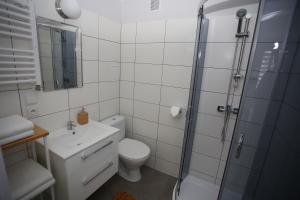 Kúpeľňa v ubytovaní APARTAMENT SŁOBÓDZKIEGO 7