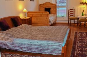 Postel nebo postele na pokoji v ubytování Penzion u Čermáka
