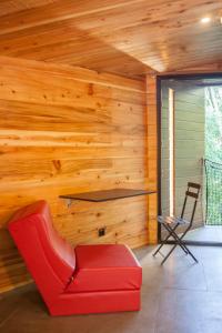 Caparica Azores Ecolodge的休息区
