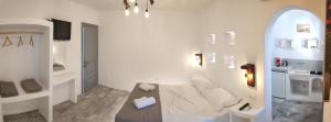 Kuchyňa alebo kuchynka v ubytovaní Grey Rooms Naxos