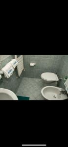 Koupelna v ubytování Guesthouse Coralba