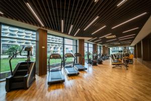 Fitness centrum a/nebo fitness zařízení v ubytování Wave Resort - Ultra All Inclusive