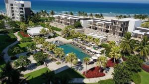 Pohľad z vtáčej perspektívy na ubytovanie Beachview 3BR Villa with private pool
