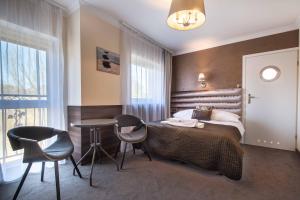 Posteľ alebo postele v izbe v ubytovaní Villa 33 Blisko Plaży