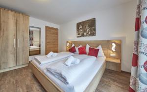 Posteľ alebo postele v izbe v ubytovaní Holiday Lodge Fürst