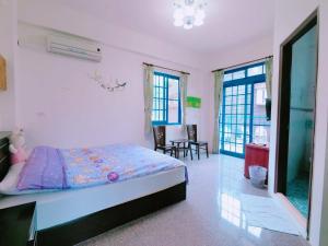 Voodi või voodid majutusasutuse Star Coffee & Homestay toas