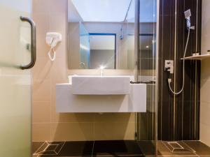 Koupelna v ubytování Solid Hotels