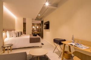 Cama ou camas em um quarto em Ohla Eixample