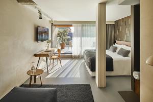 Cama ou camas em um quarto em Ohla Eixample