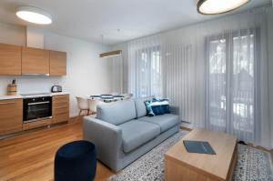 Kuchyň nebo kuchyňský kout v ubytování Apartments Residence Grand
