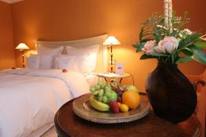Voodi või voodid majutusasutuse Hotel Meerlust toas