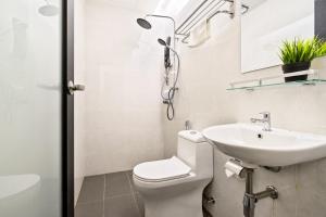 Koupelna v ubytování Rica Hotel Usj