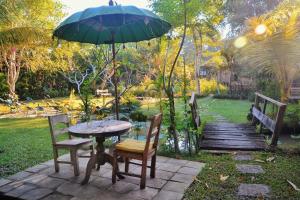 Ein Garten an der Unterkunft Swasti Eco Cottages