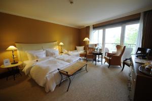 Voodi või voodid majutusasutuse Hotel Meerlust toas