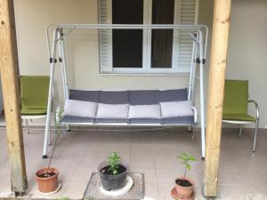 Balkón nebo terasa v ubytování Hotel Kallithea