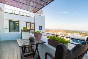 Balkon lub taras w obiekcie Hotel Boutique V