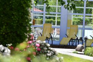 Aed väljaspool majutusasutust Hotel Meerlust