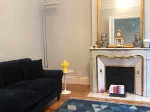 La Villa Bocage的休息区