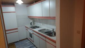 Η κουζίνα ή μικρή κουζίνα στο Allgäuer Ferienwohnung - Alpenflair und Bodensee nah