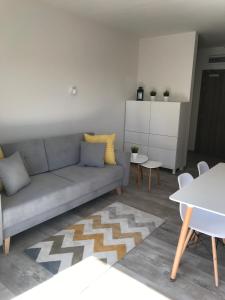 Et opholdsområde på Apartamenty nad morzem & SPA BEST HOME 5 Mórz