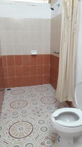 Ванна кімната в Cabañas camino real