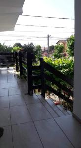 Balkón nebo terasa v ubytování Vila Liliana