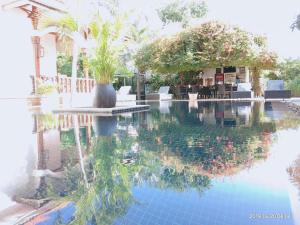 Zahrada ubytování Eureka Villas Siem Reap