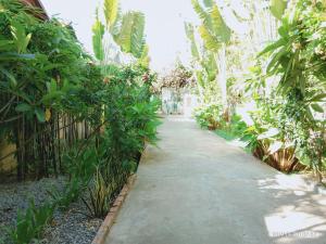 Zahrada ubytování Eureka Villas Siem Reap