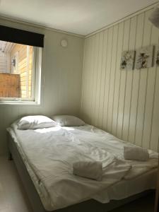 Cama o camas de una habitación en Bergen City Apartments Halvkannesmauet