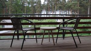 Balkón nebo terasa v ubytování Bella Jūrmala ApartHotel