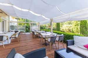 Balkon lub taras w obiekcie Pensjonat Zenit
