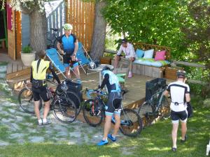 Jazda na bicykli v okolí ubytovania Montagne attitude
