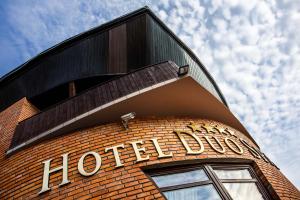 Bygningen som hotellet ligger i