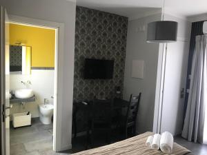 Koupelna v ubytování Barock + 35 fotografií