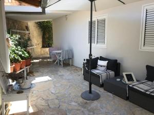 Posezení v ubytování Casa di Lavanda