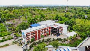 an overhead view of a building in a park at The Areaac in Ban Chomphu